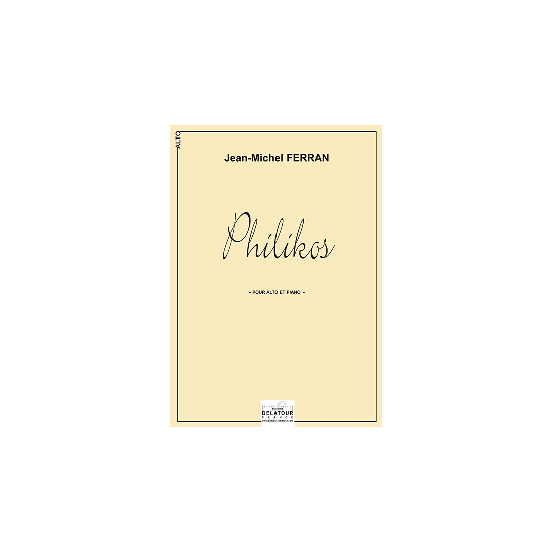 Philikos (version viola and piano)
