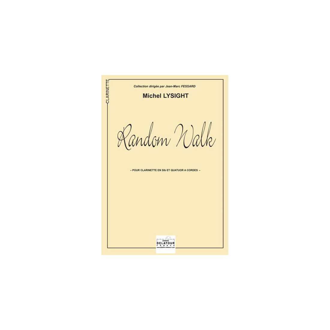 Random walk (version clarinette et quatuor à cordes)