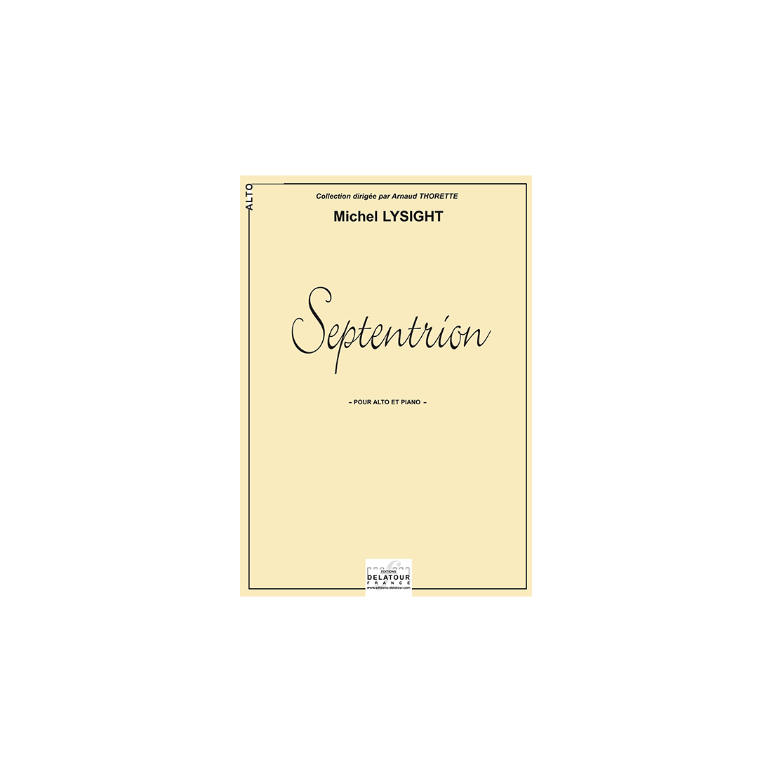 Septentrion (Version Viola und Klavier)