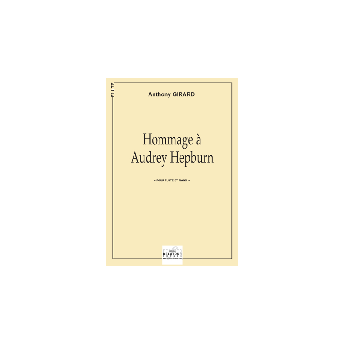 Hommage à Audrey Hepburn fur Flöte und Klavier