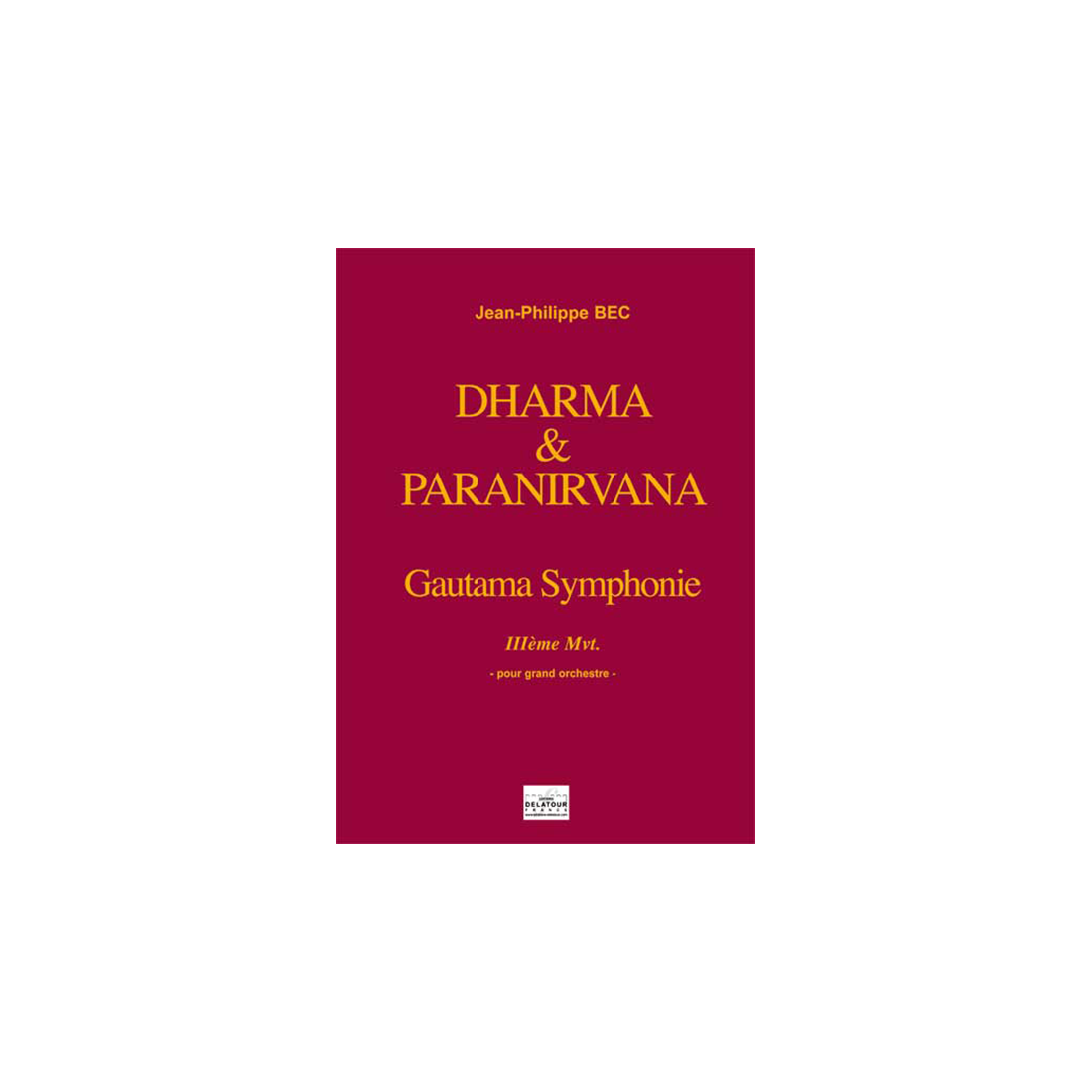 Darhma et Paranirvana (Conducteur)