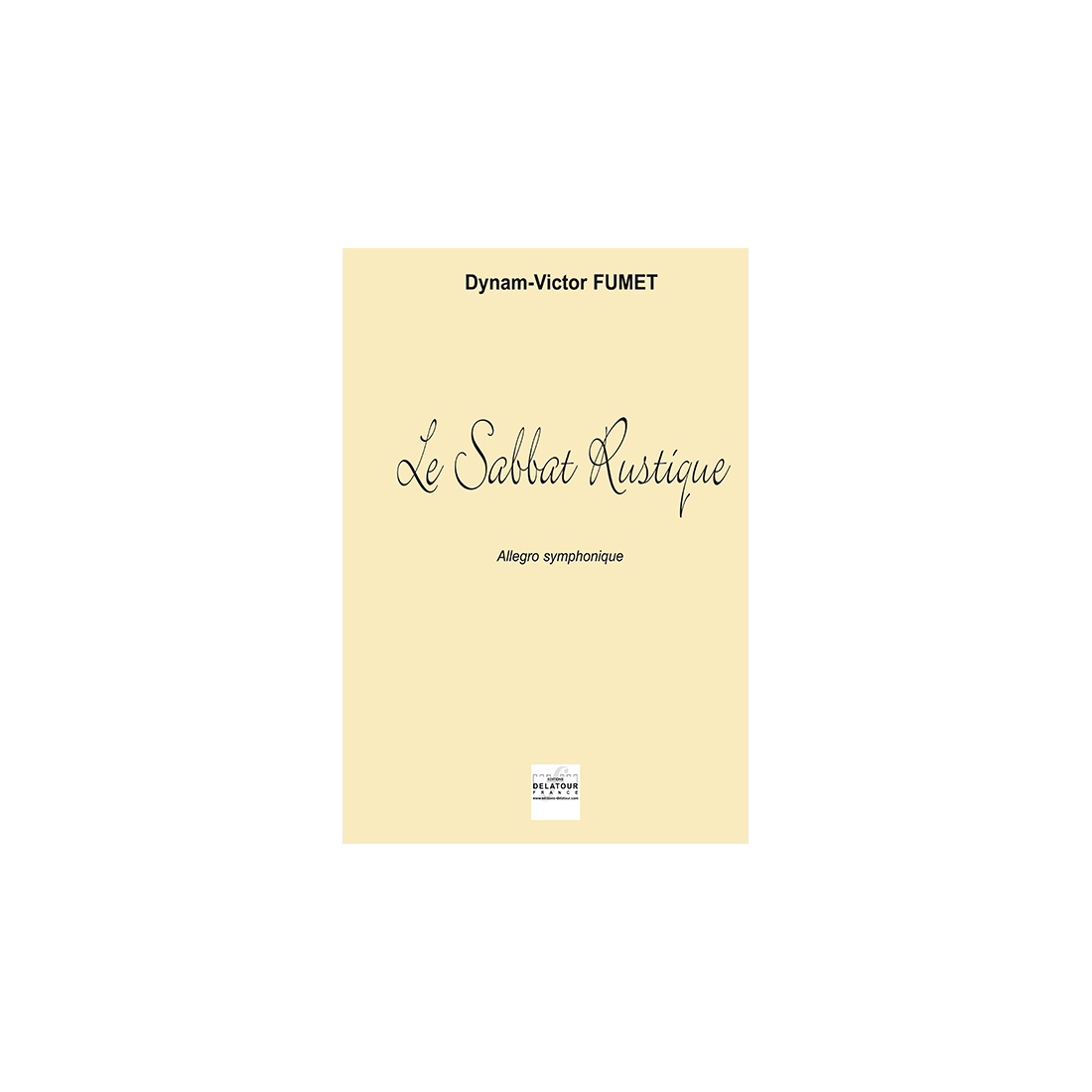Le sabbat rustique (allegro symphonique) - Conducteur