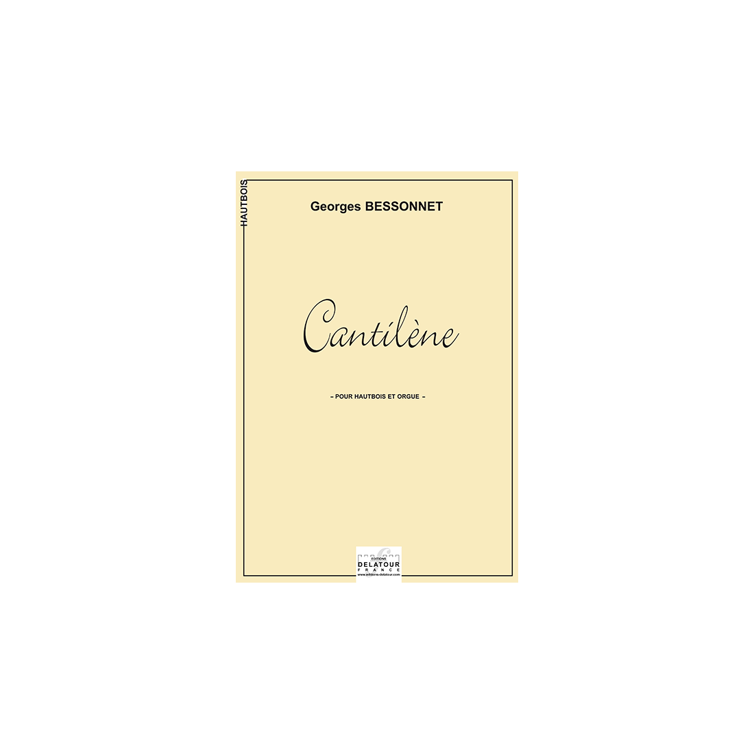 Cantilène pour hautbois et orgue