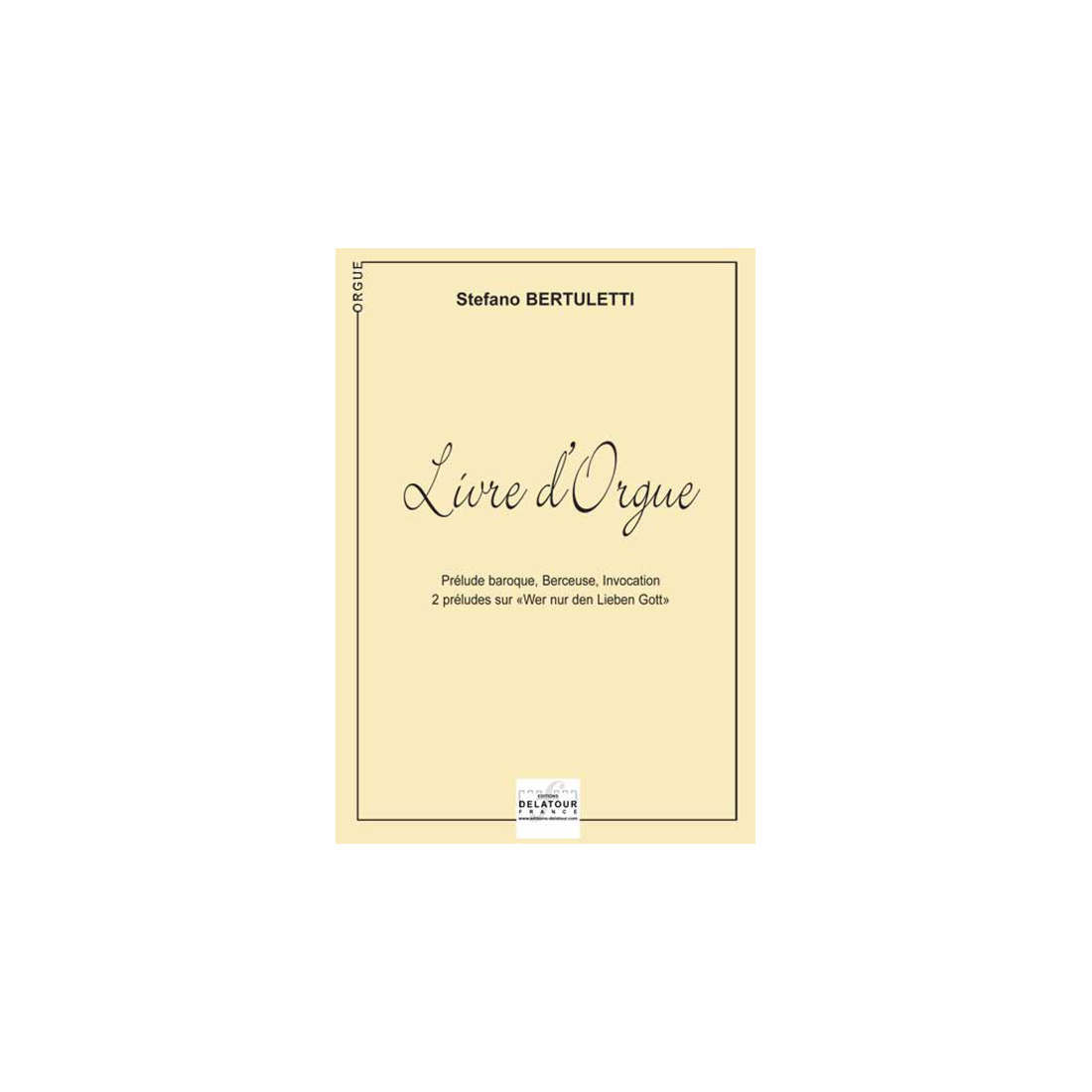 Organ book - Vol. 1