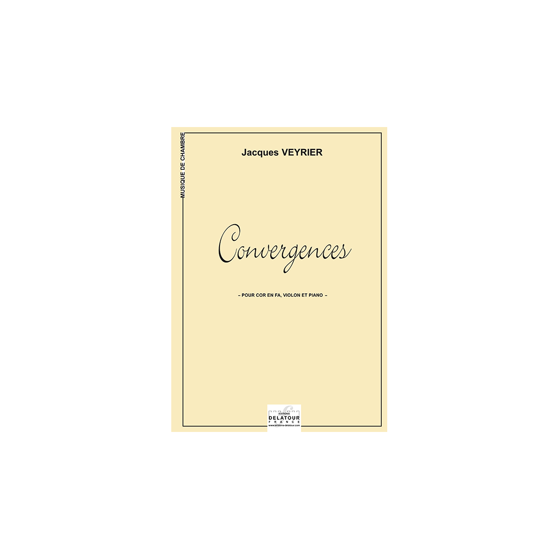 Convergences pour cor, violon et piano