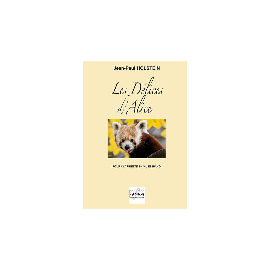 Les délices d'Alice für Klarinette und Klavier