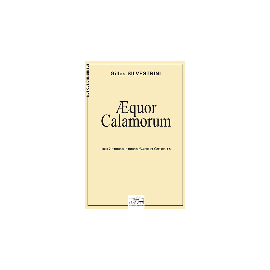 Aequor calamorum für 2 Oboen, Oboe d'amore und Englischhorn