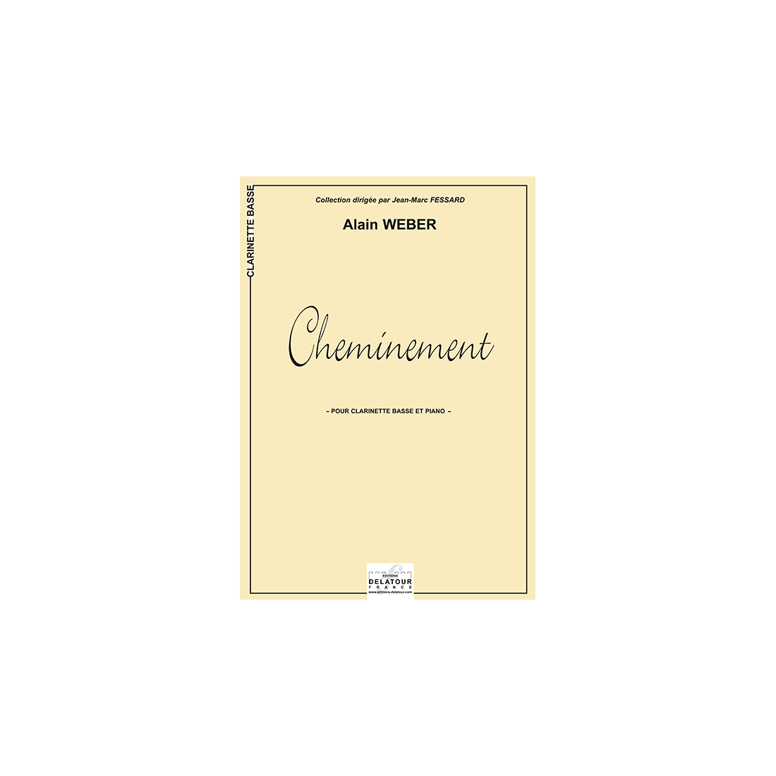 Cheminement for bass clarinet and piano