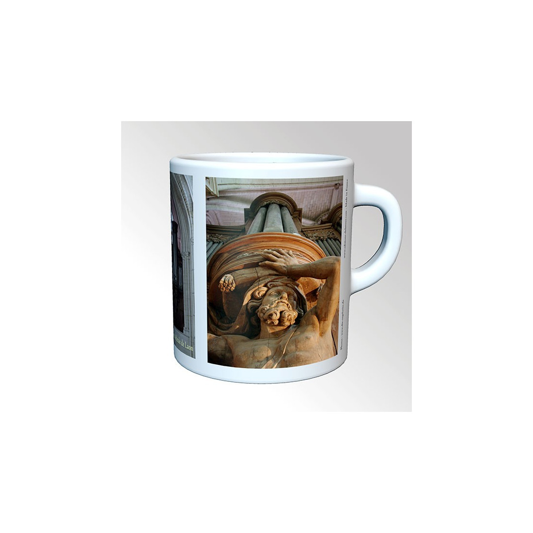 Mug Henri Didier of the Cathedral in Laon - 2 - (France) 
