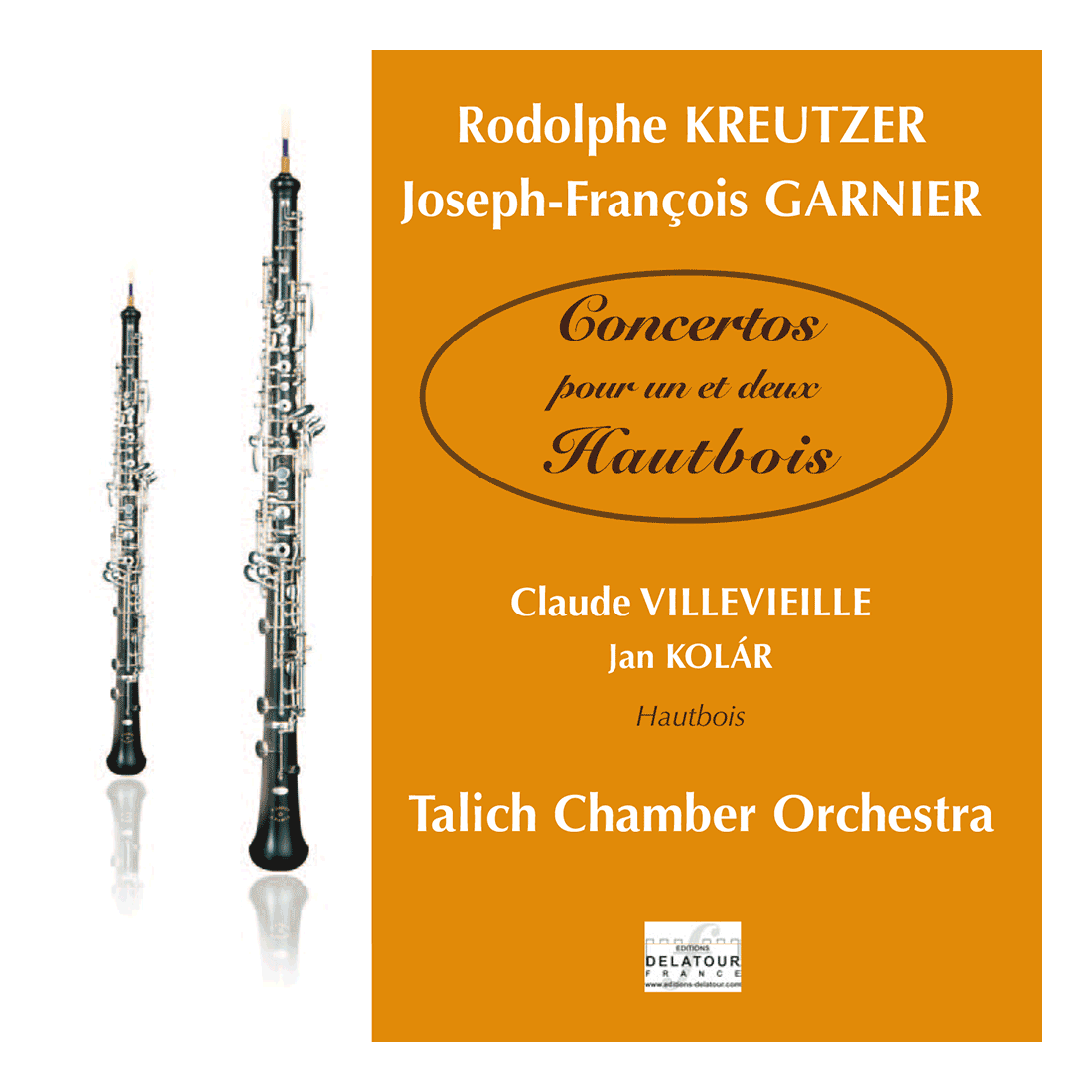 Konzerte für ein und zwei Oboen - R. Kreutzer, JF Garnier
