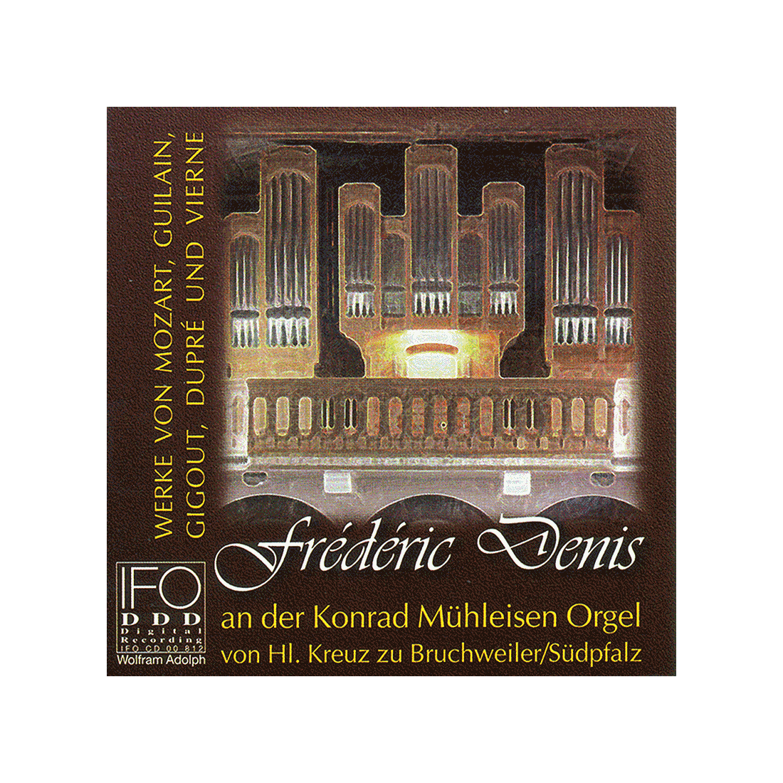 Frédéric Denis an der Konrad Mülheisen Orgel zu Bruchweiler