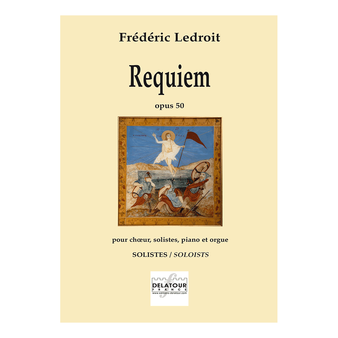 Requiem opus 50 - Solistes