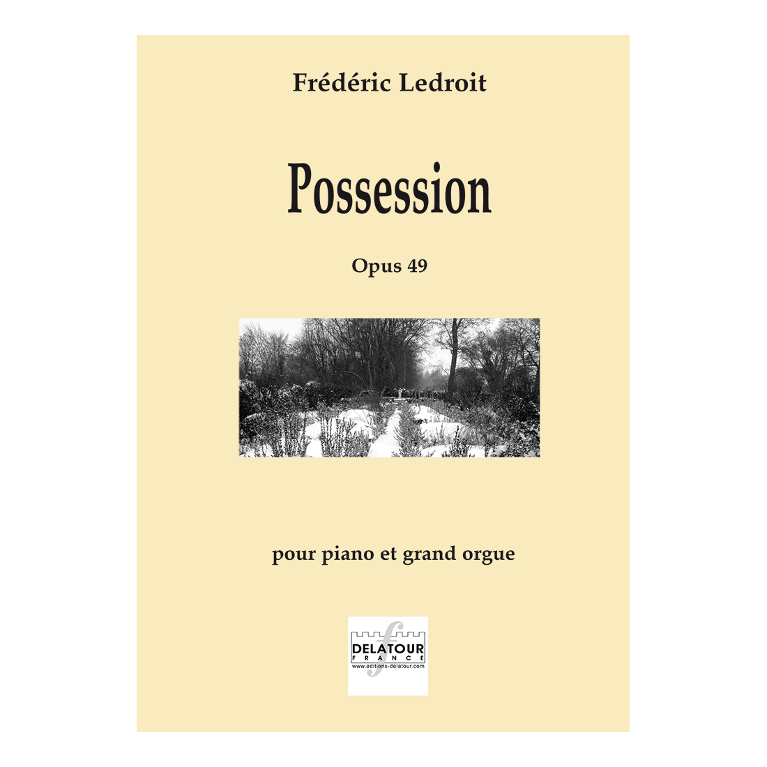 Possession for piano and great organ