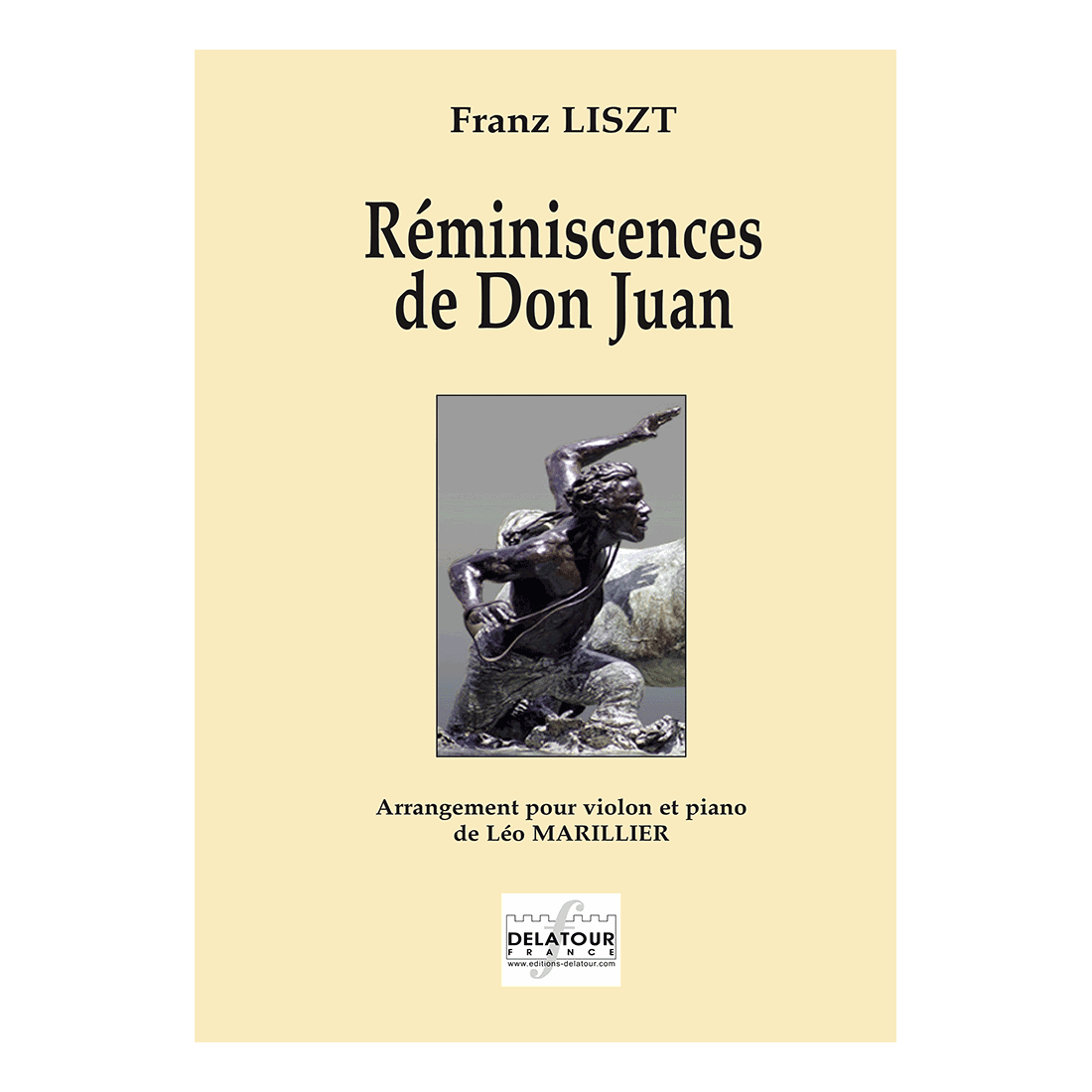 Réminiscences de Don Juan pour violon et piano