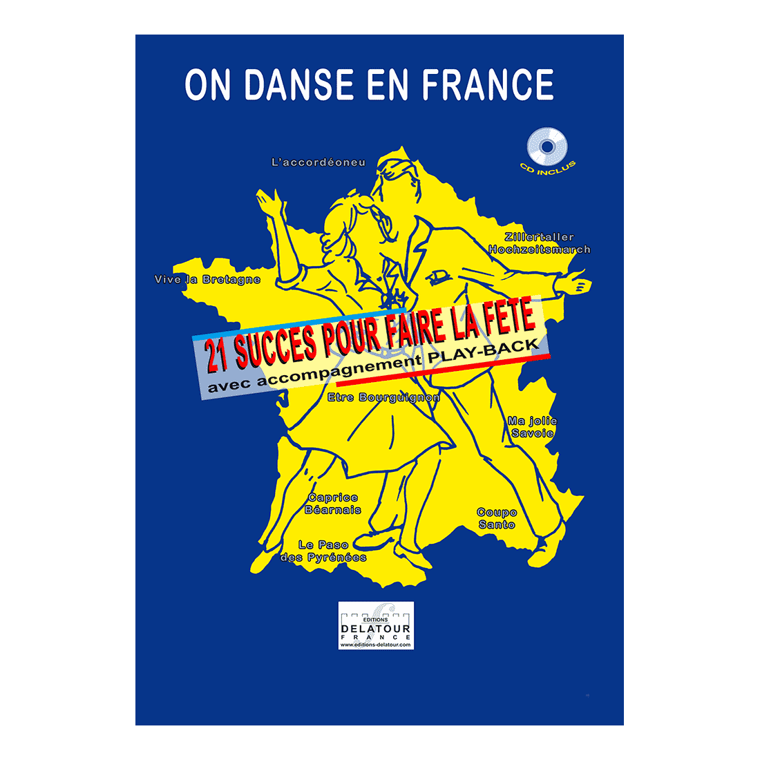 On danse en France - Vol. 1 pour accordéon
