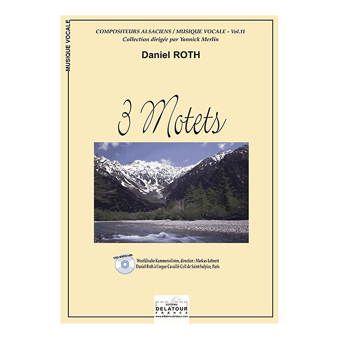 3 motets für Chor (Mit Audio-CD)