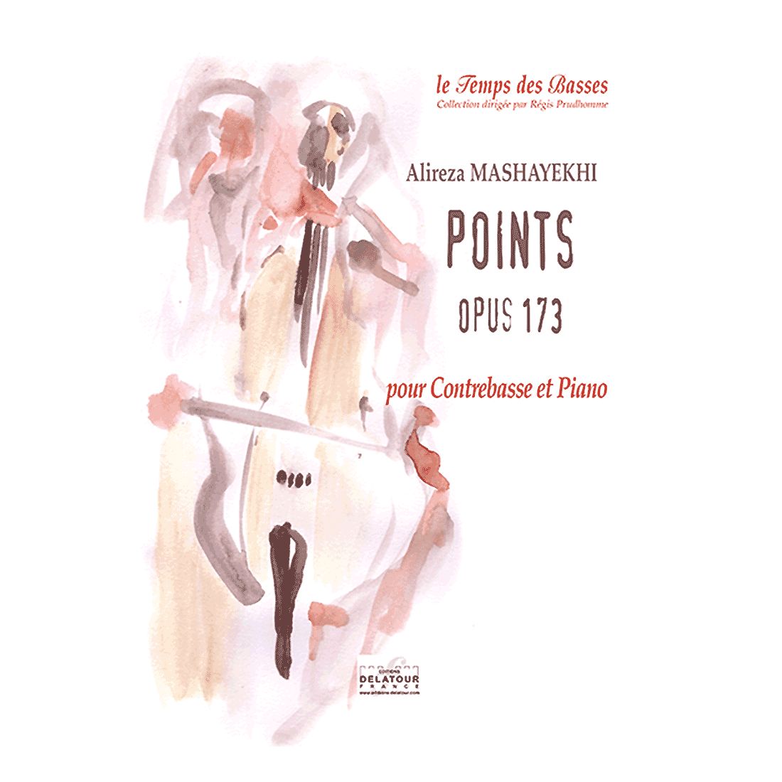Points opus 173 für Kontrabass und Klavier