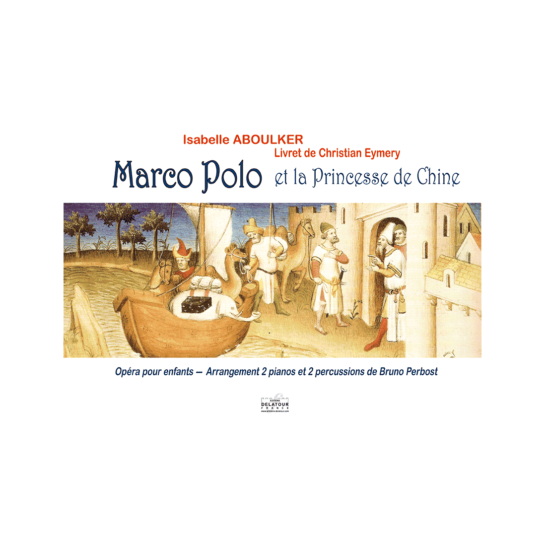 Marco-polo et la Princesse de Chine (2 pianos/2 percussions)