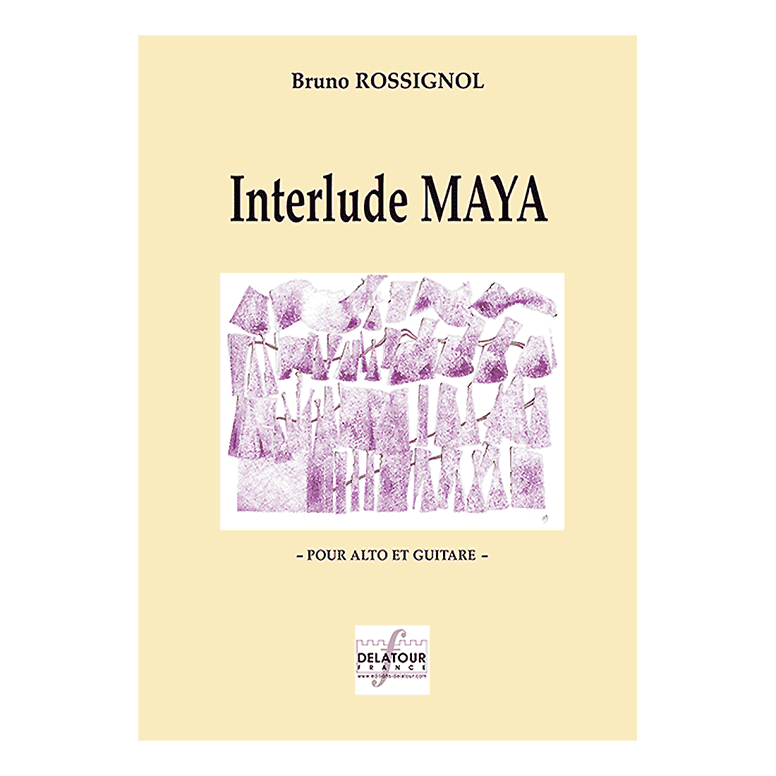 Interlude Maya for viola and guitar