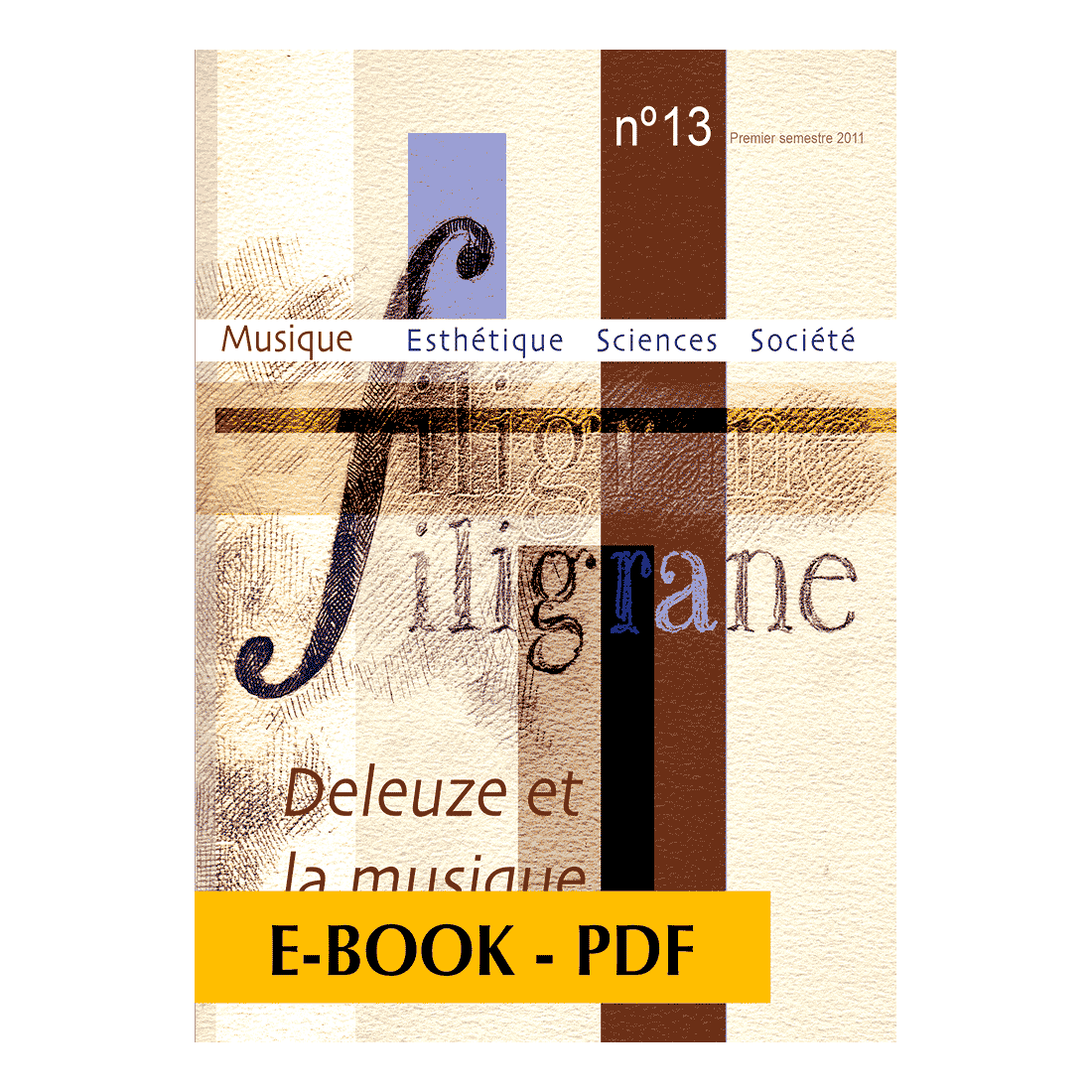Revue Filigrane n°13 - Deleuze et la musique - E-book PDF