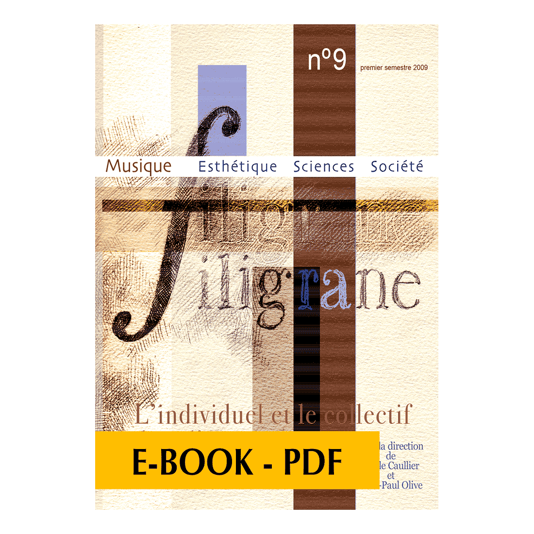 Revue Filigrane n°9 - L'individuel et le collectif dans l'art - E-book PDF