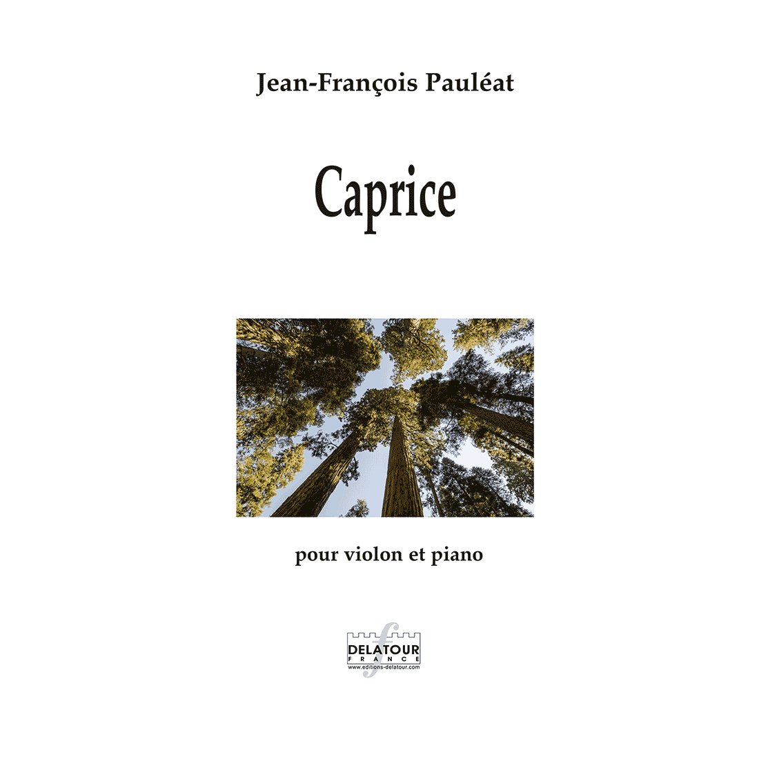 Caprice for violin and piano
