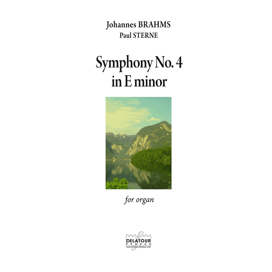 Symphonie n°4 en mi mineur pour orgue