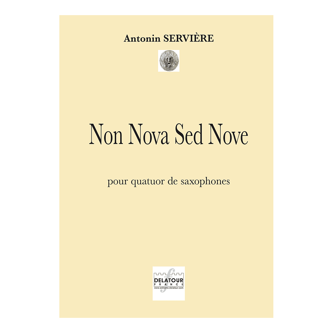 Non Nova Sed Nove pour quatuor de saxophones