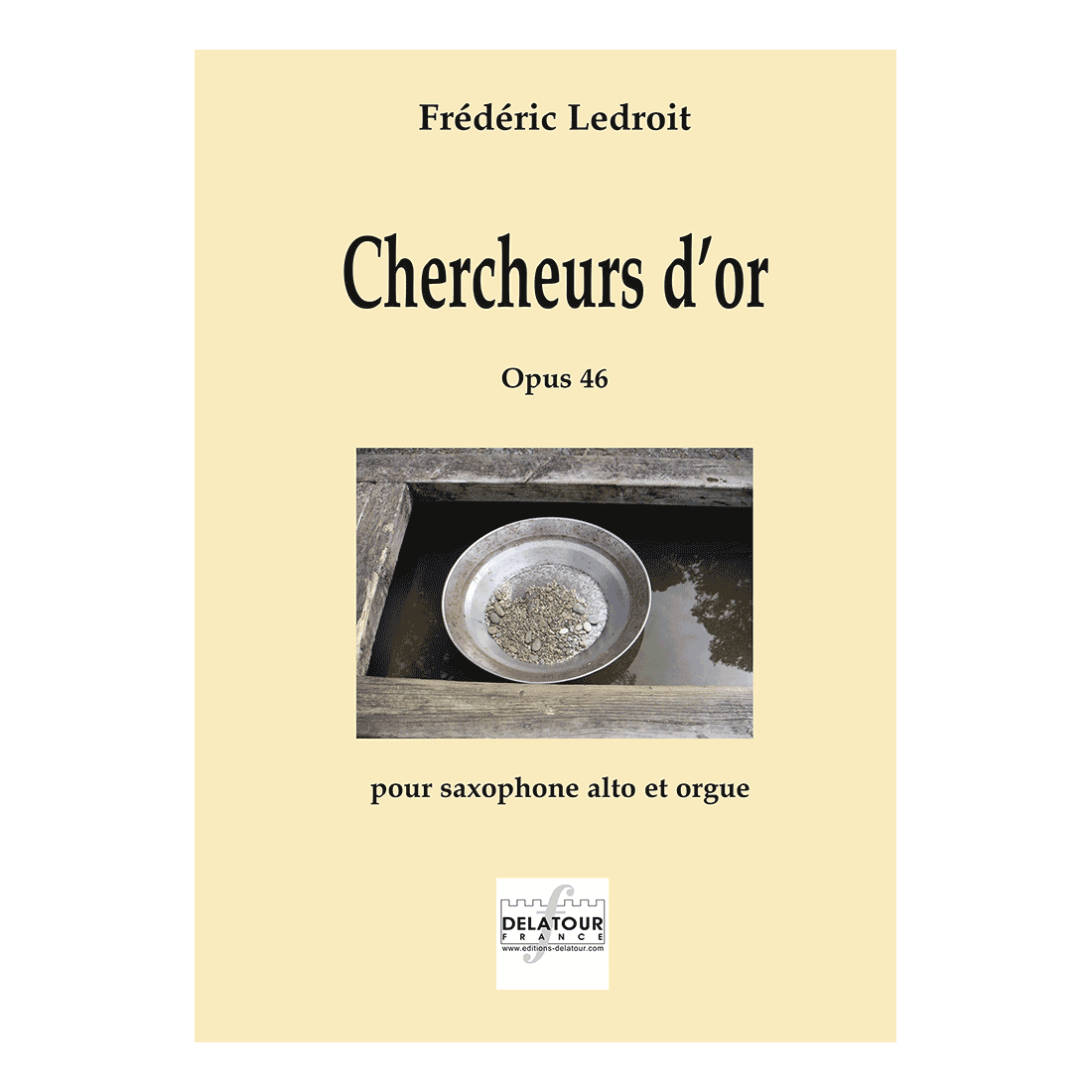 Chercheurs d'or for saxophone and organ