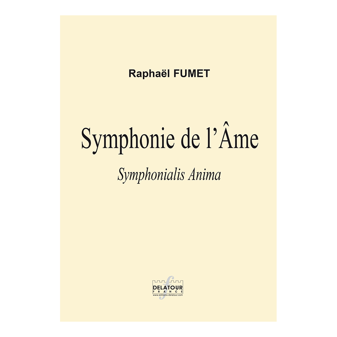 Symphonie de l'âme für Orchester (FULL SCORE)