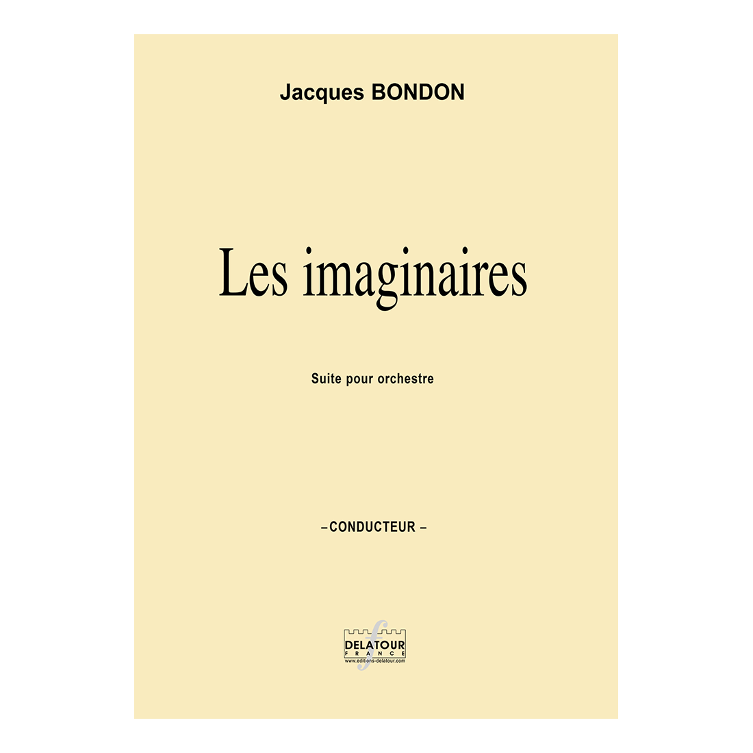 Les imaginaires - Suite für Orchester (FULL SCORE)