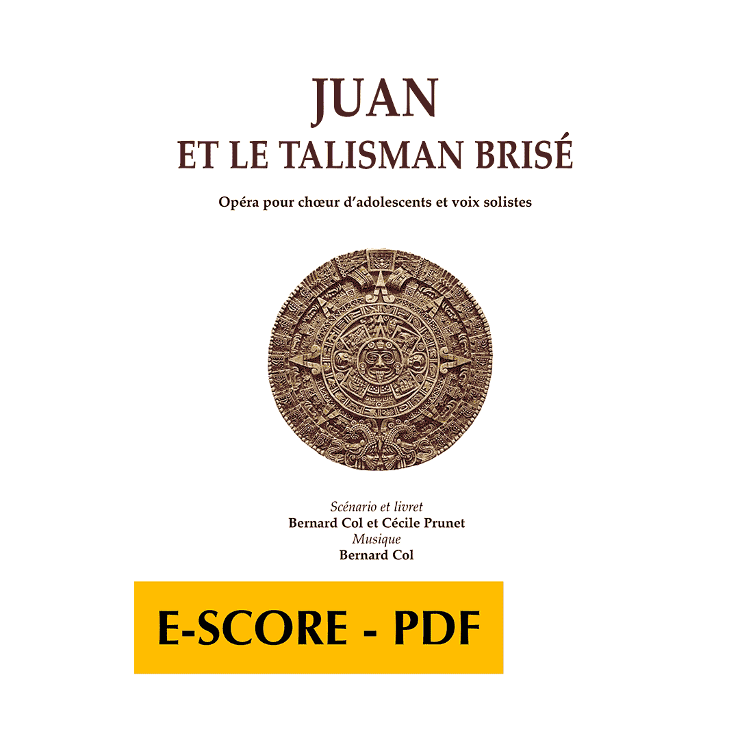 Juan et le talisman brisé (KLAVIER-CHOR) - E-score PDF