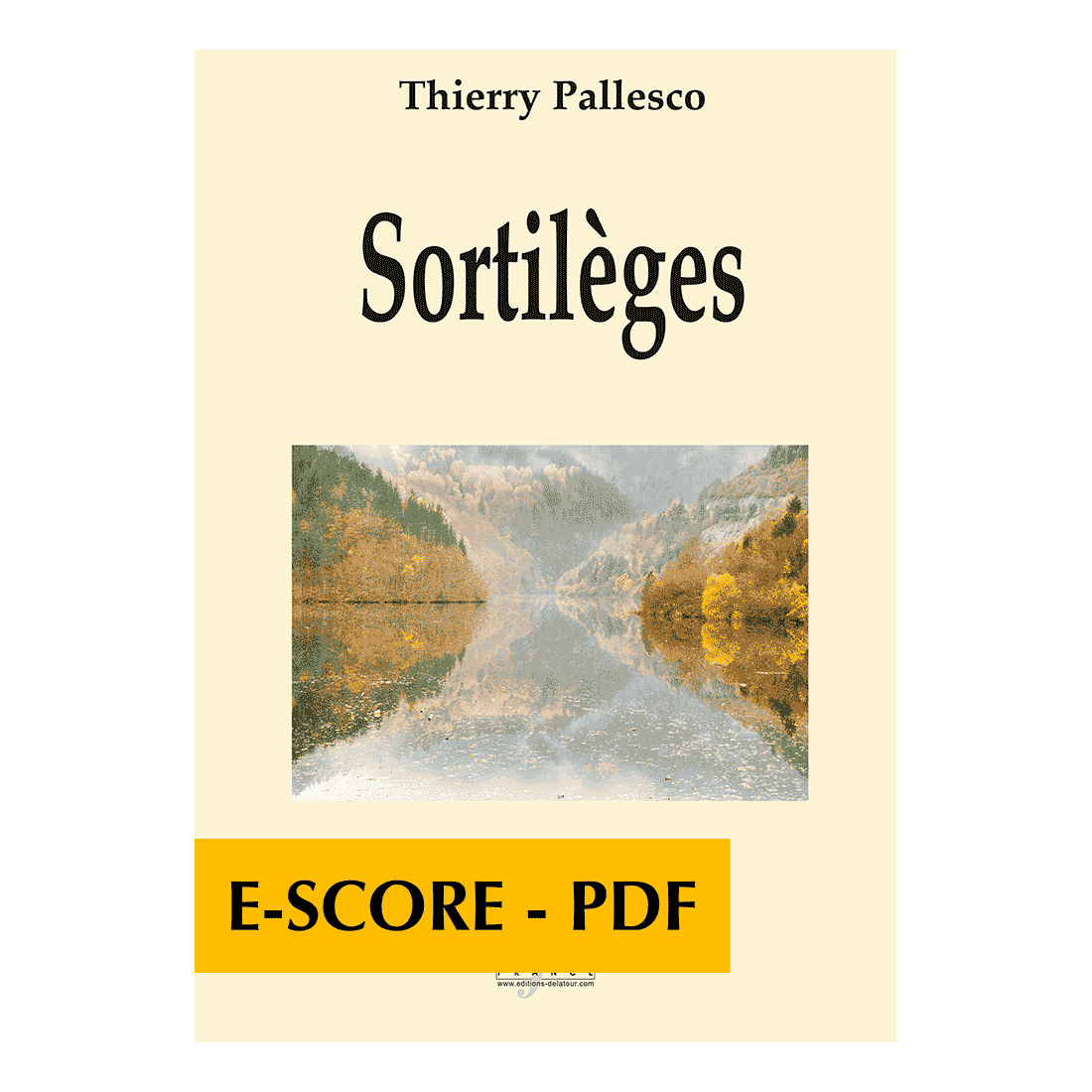 Sortilèges pour quatuor à cordes - E-score PDF