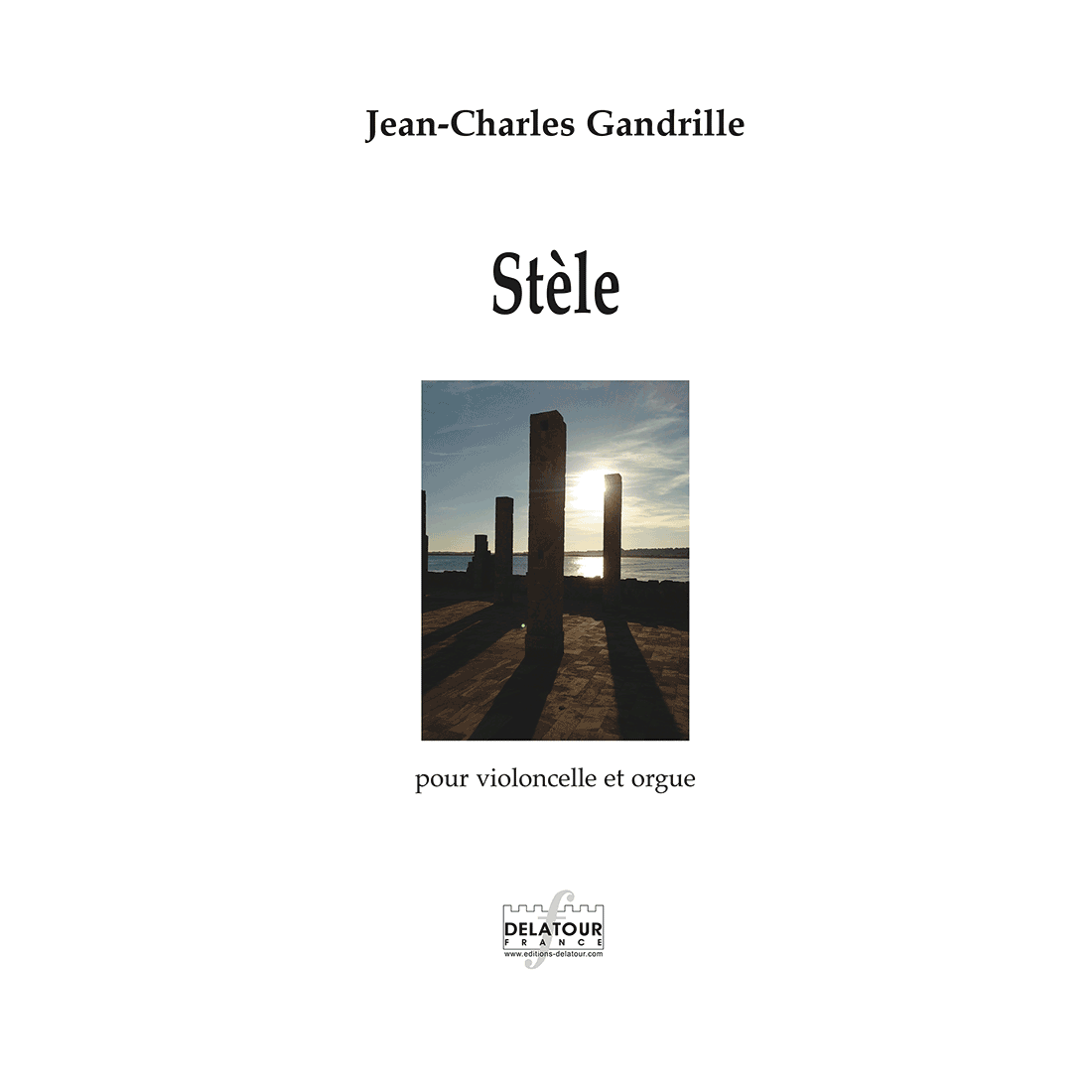 Stèle for cello and organ
