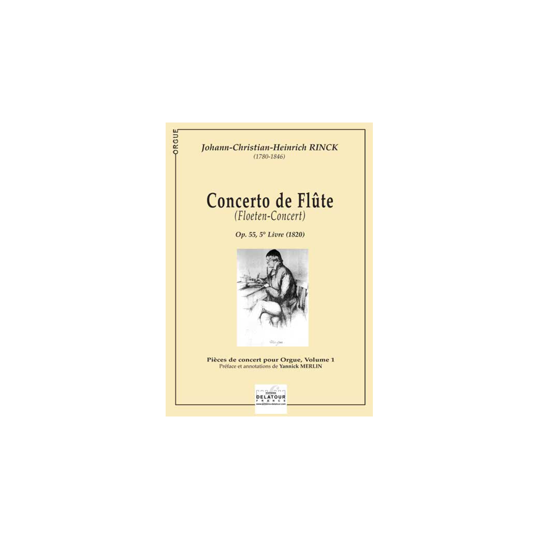 Concerto de Flûte (Floeten-Concert) für Orgel