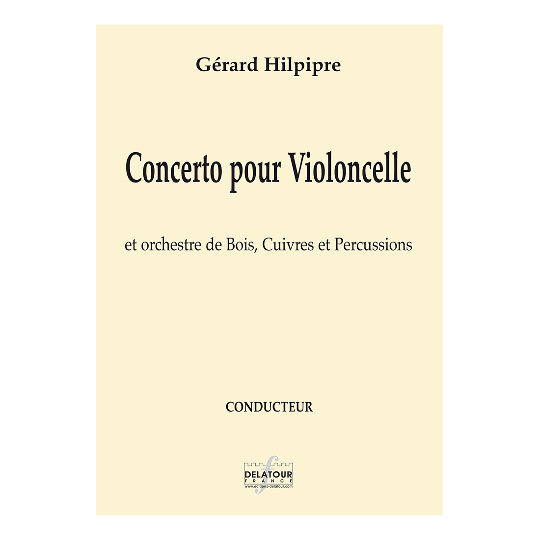Concerto für Violoncello (FULL SCORE)