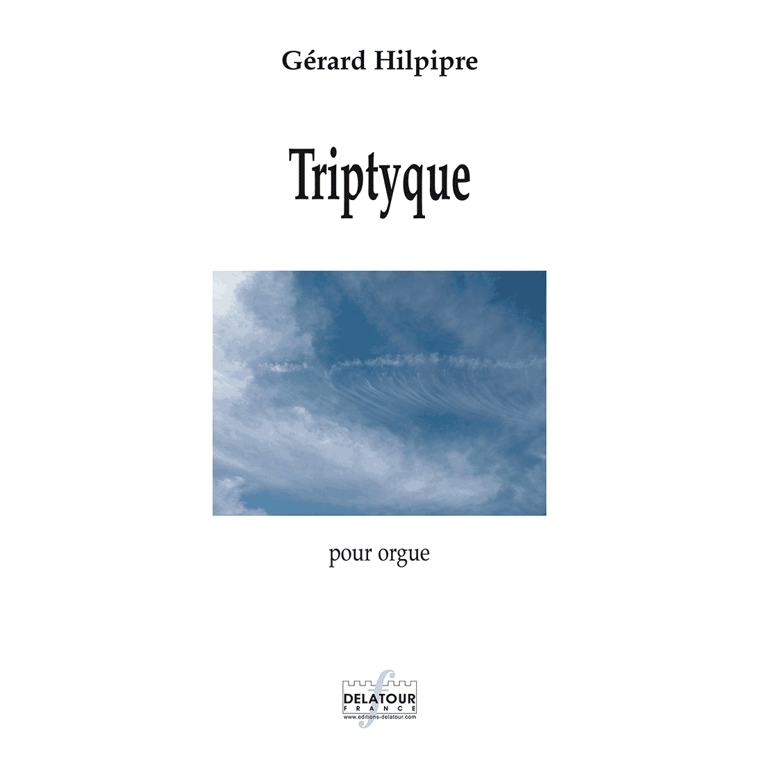 Triptyque for organ