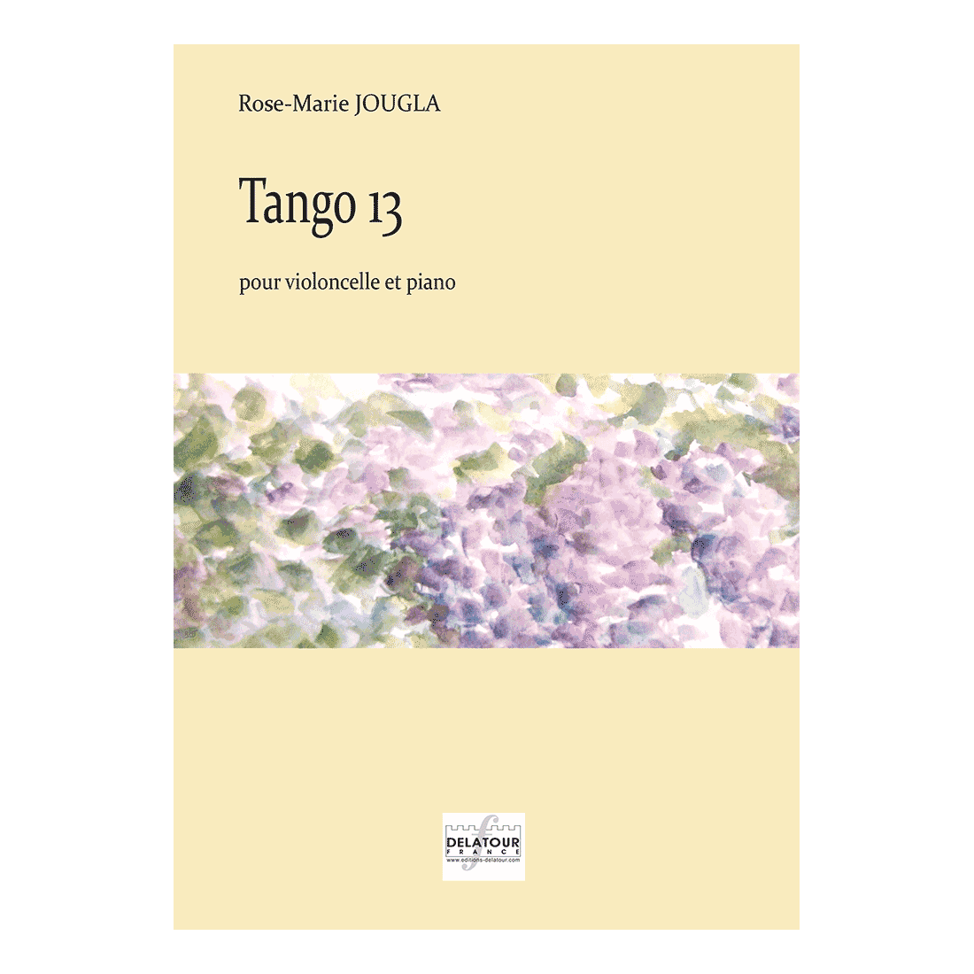 Tango 13 pour violoncelle et piano