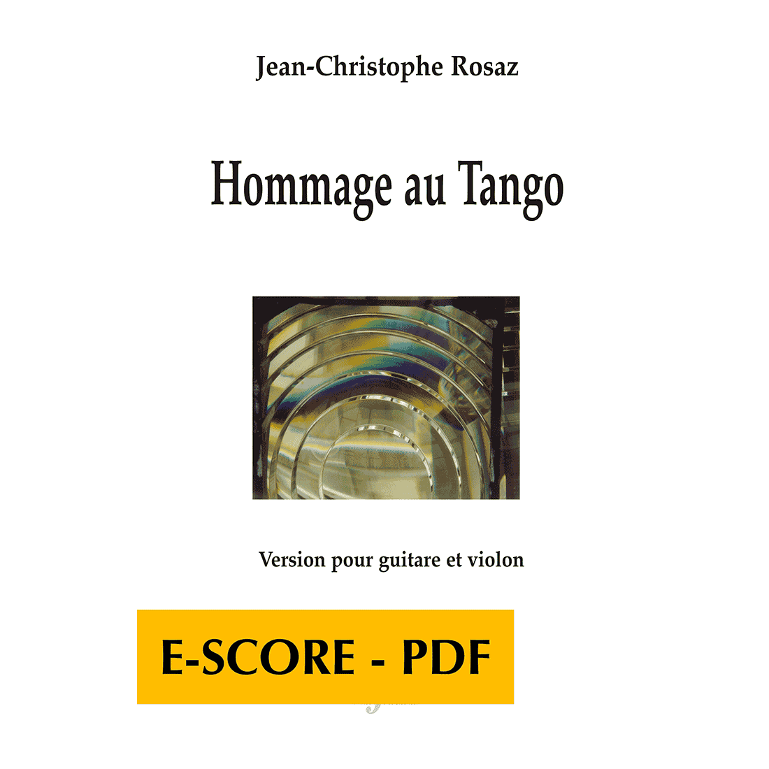 Hommage au Tango for guitar and violin - E-score PDF