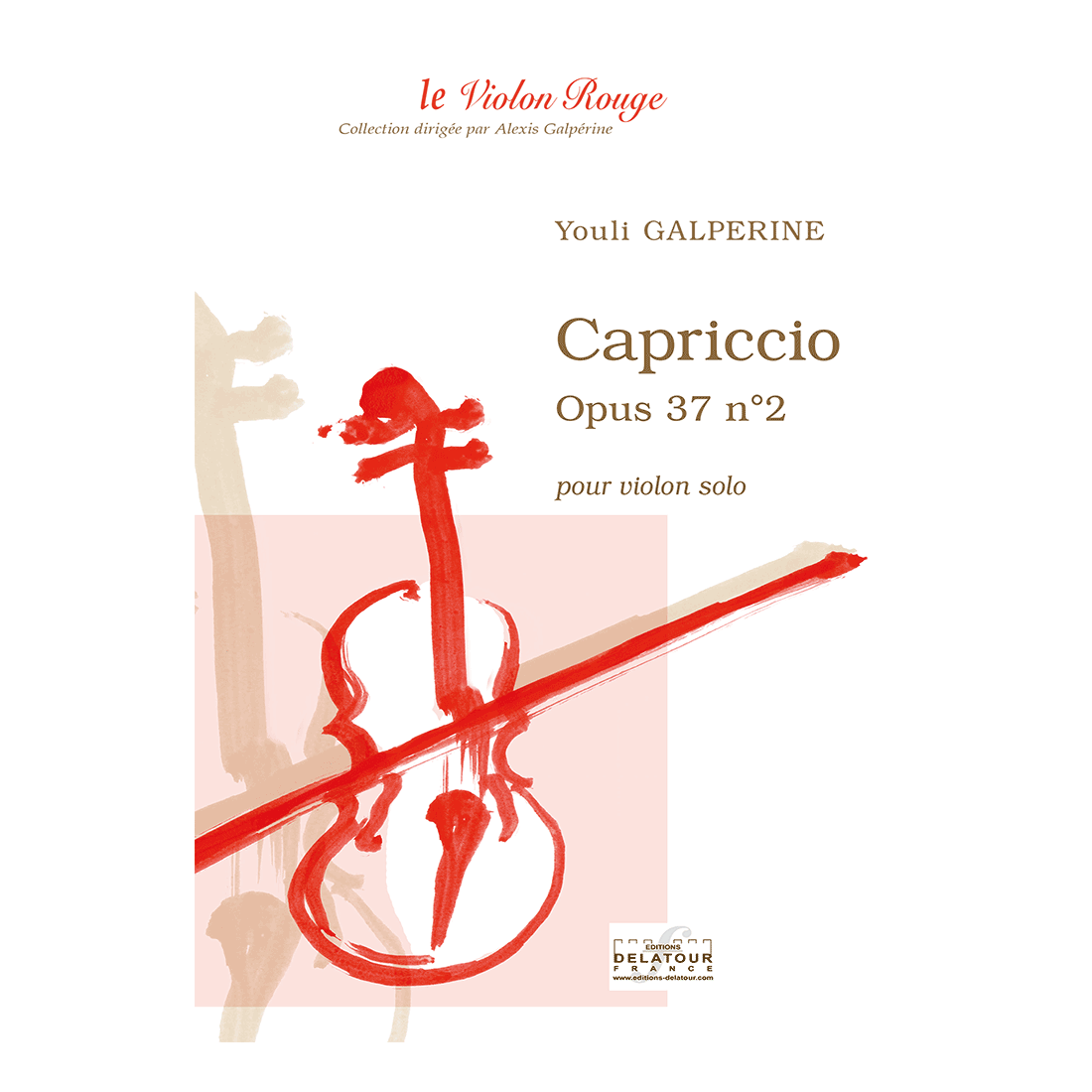 Capriccio - Opus 37 n°2 pour violon solo