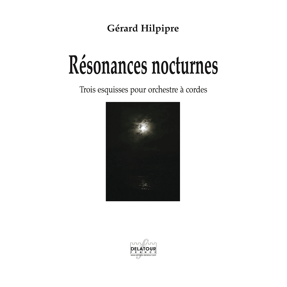 Résonances nocturnes for string orchestra (PARTS)
