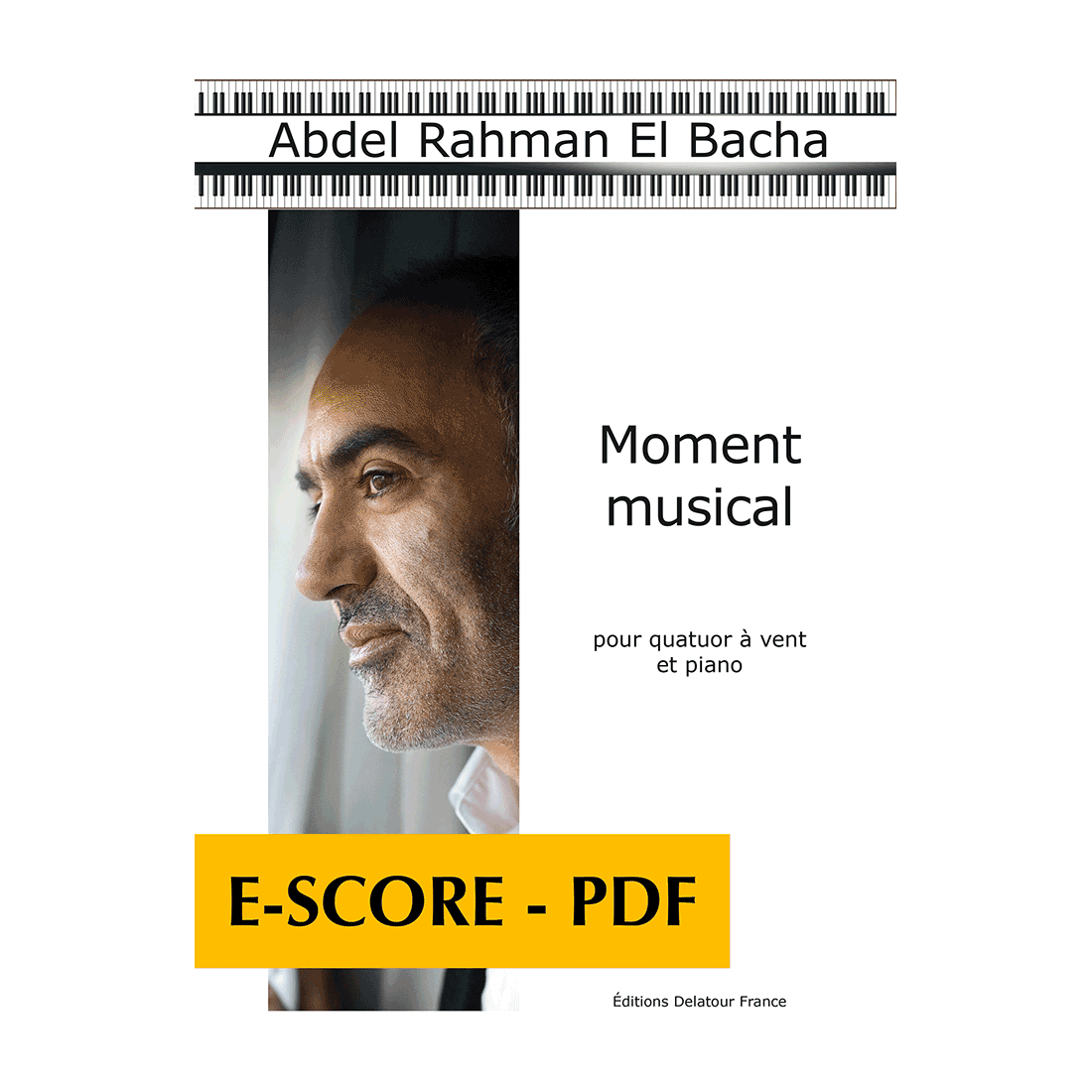 Moment musical für Bläserquartett und Klavier - E-score PDF