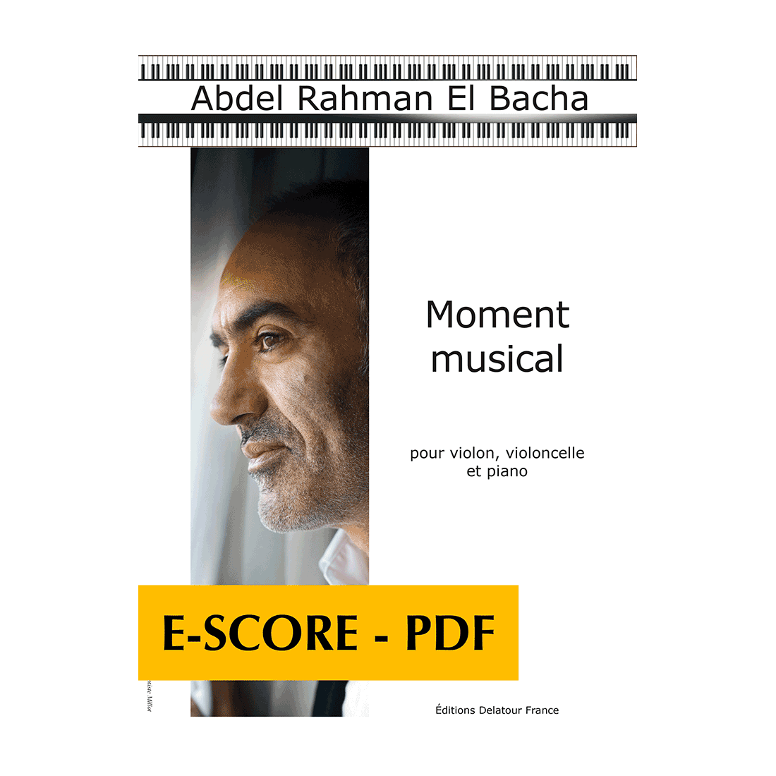Moment musical für Violin, Violoncello und Klavier - E-score PDF