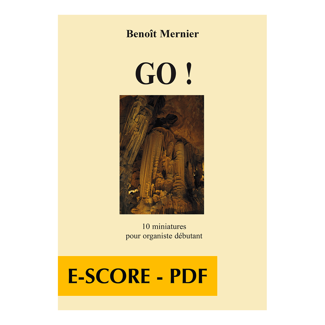 Go ! - 10 miniatures for beginner organist - E-score PDF