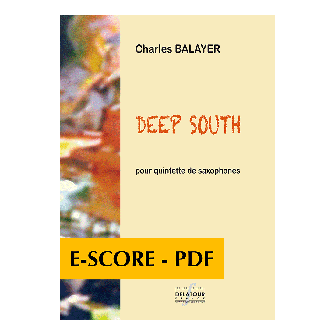Deep south für Saxophonquintett - E-score PDF