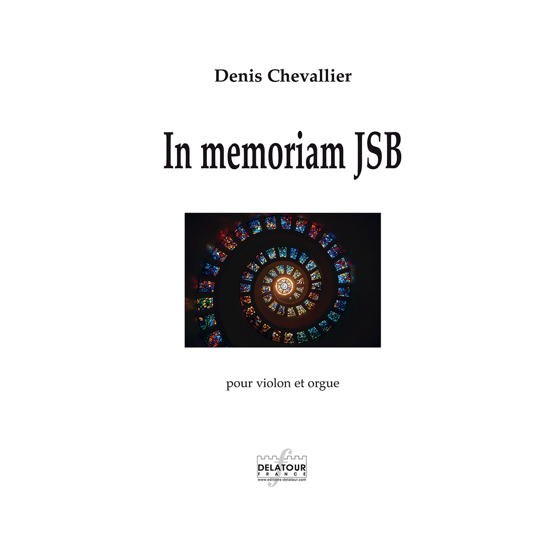 In memoriam JSB pour violon et orgue