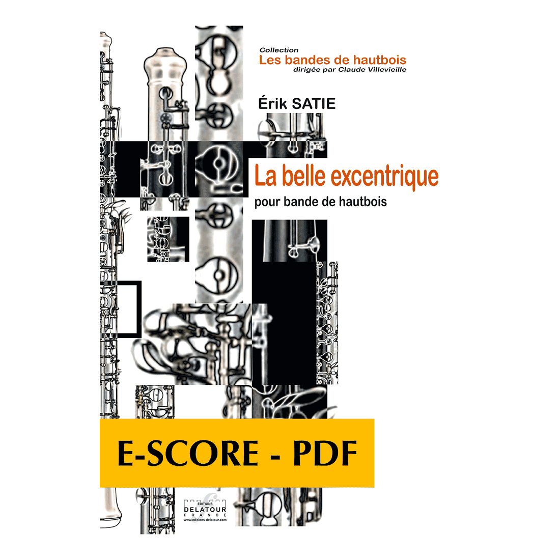 La belle excentrique pour bande de hautbois - E-score PDF