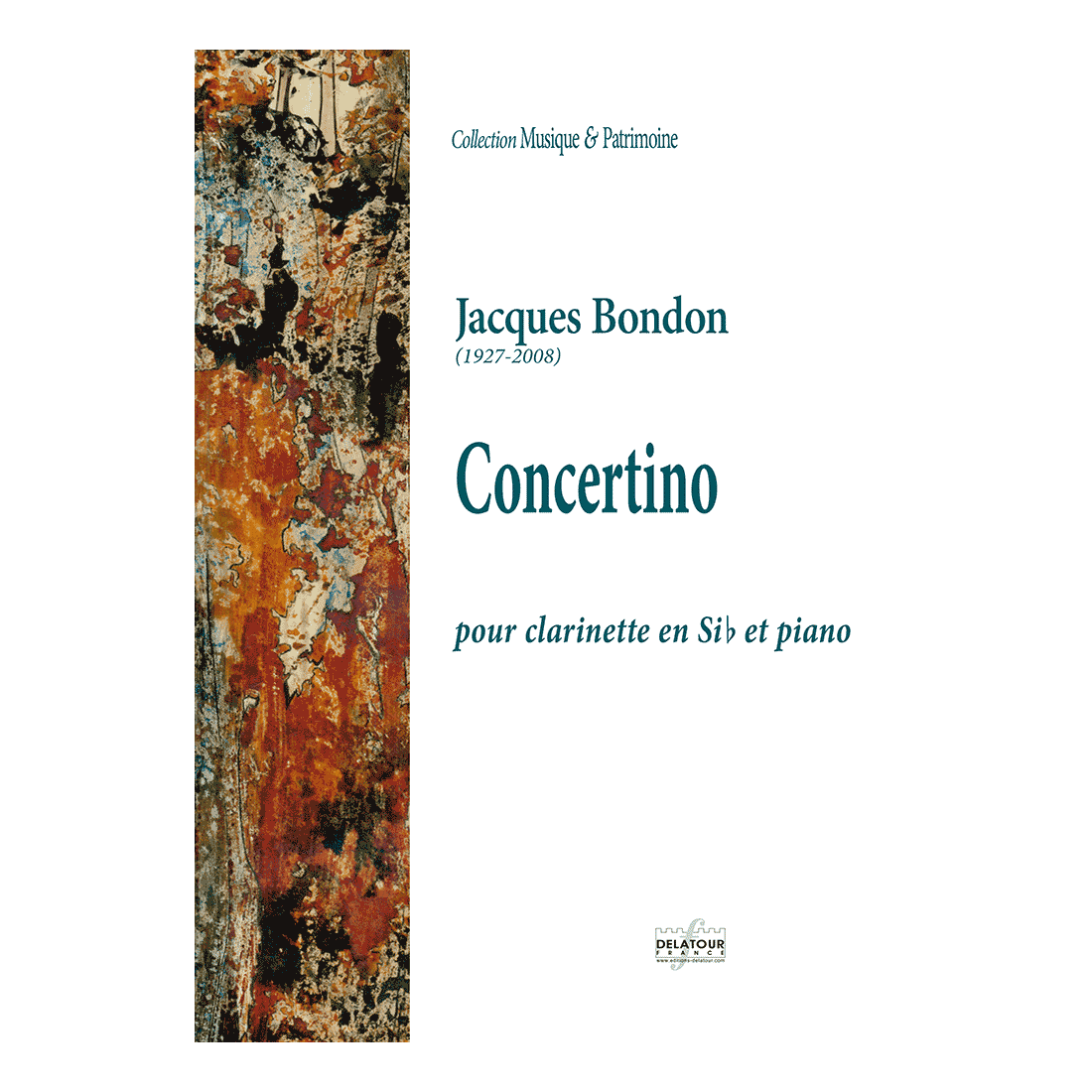 Concertino for clarinet and organ