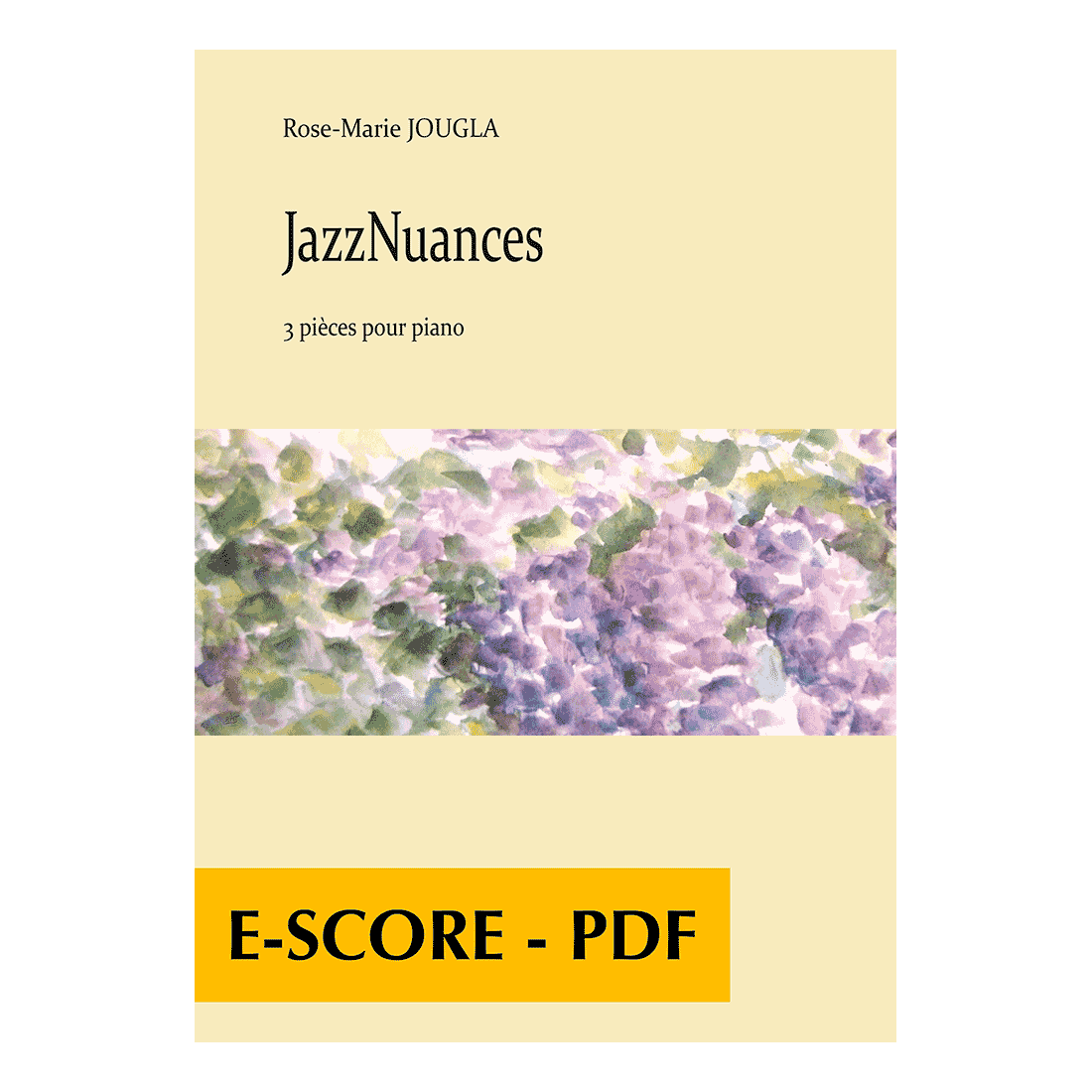 JazzNuances - 3 pièces pour piano - E-score PDF