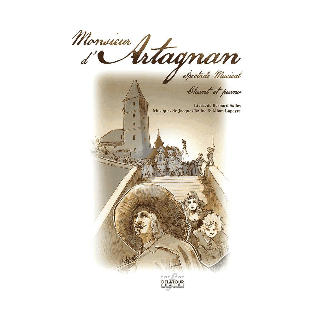 Monsieur d'Artagnan – Musical show (PIANO-VOCAL)